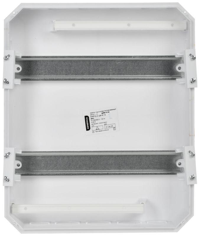Бокс ЩРВ-П-24 мод. встраив. пластик IP41 GENERICA MKP12-V-24-41-G