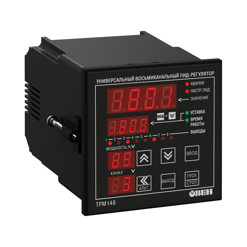 Измеритель-регулятор микропроцессорный ТРМ148-ИИИССРРР ОВЕН 38895
