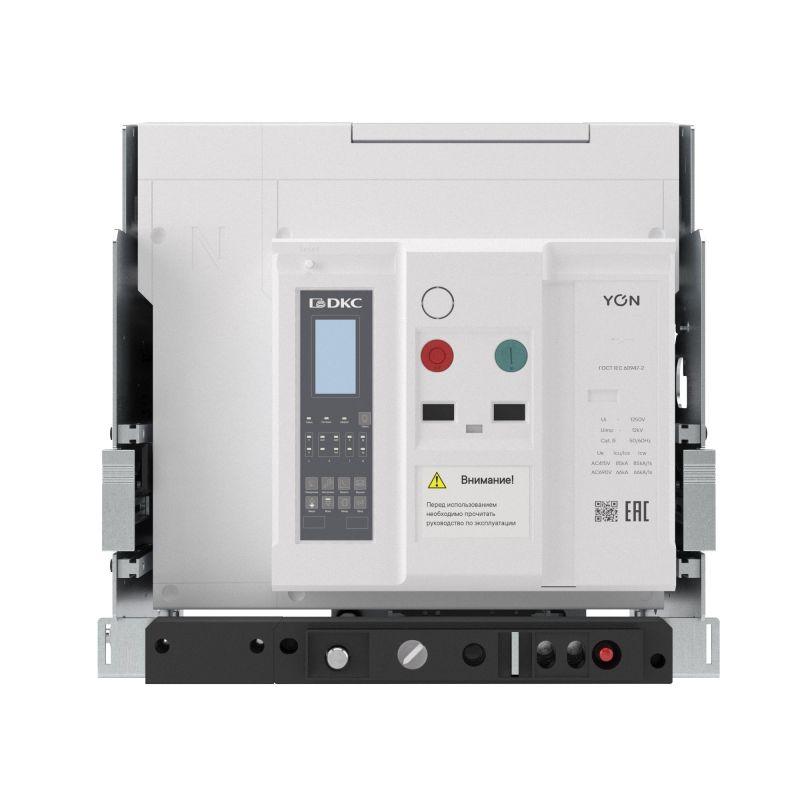 Выключатель автоматический воздушный 4P 1000А 85кА pro ANX10H расцепитель ETE выкатн. горизонт./вертикал. подключение YON ANX10HN4DH622200K