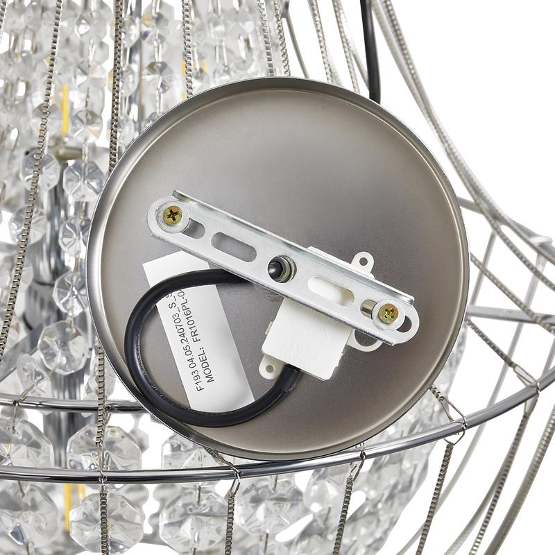 Светильник подвесной Pava 4х60Вт E14 IP20 Freya FR1016PL-04S