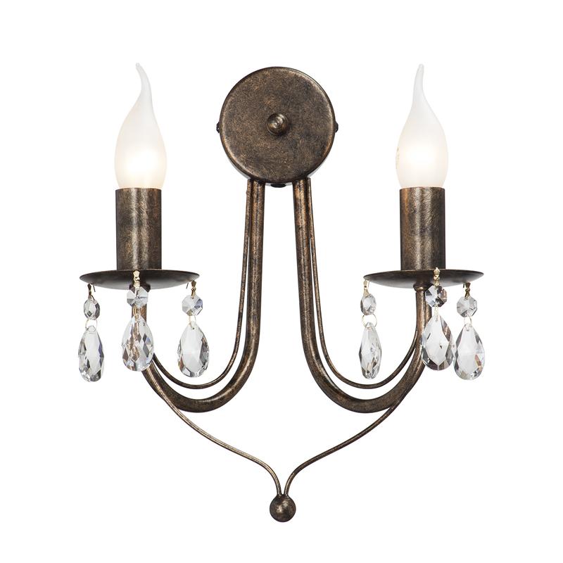 Светильник настенный 2xE14 макс. 40Вт Vitaluce V1253/2A