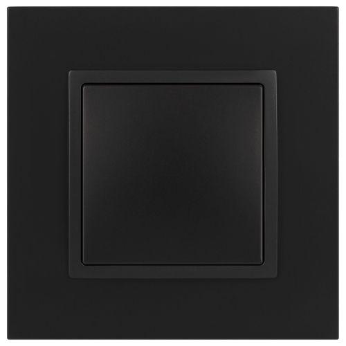 Выключатель 1-кл. СП Elegance 14-1101-05 10А IP20 250В 10AX механизм антрацит Эра Б0034212