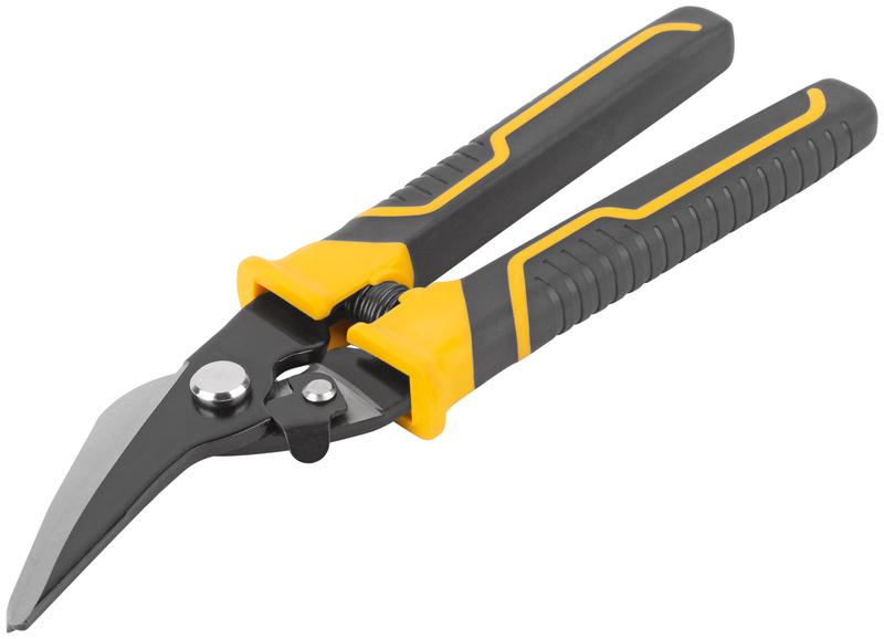 Ножницы по металлу усиленная пружина левые 225мм FIT 41440