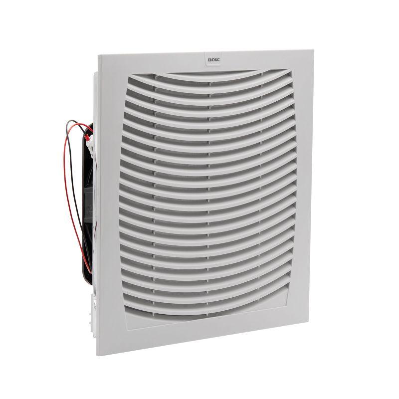 Вентилятор с фильтром ЭМС 700куб.м/ч 12В DC 324х324мм IP54 DKC R5MCV32012