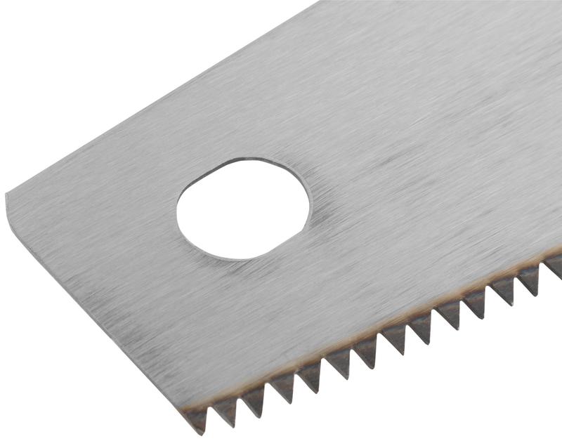 Ножовка по дереву 450мм средний каленый зуб 7 ТPI 2D заточка пластик. прорезиненная ручка КУРС 40317