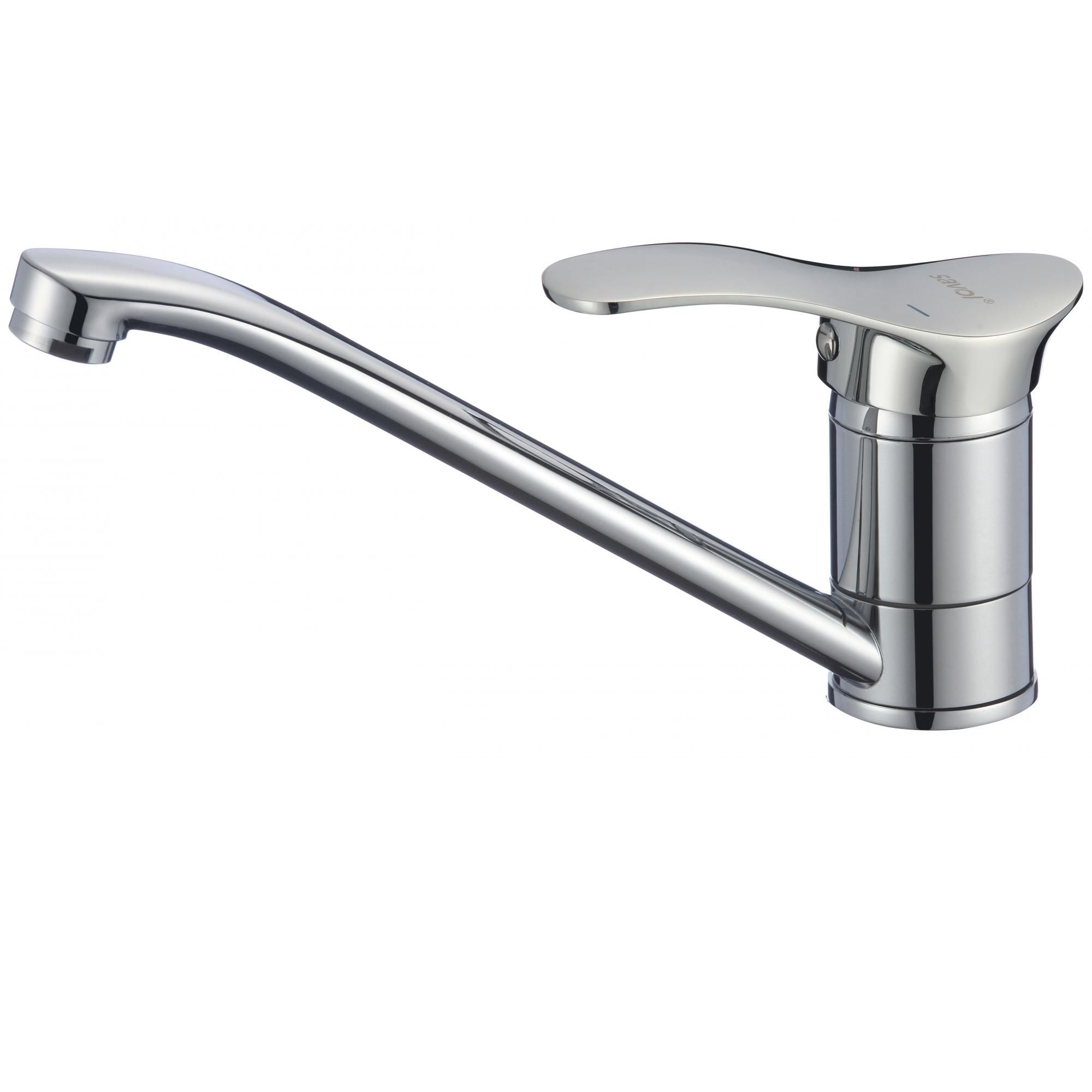 Смеситель для кухни Savol S-T4906-1, хром