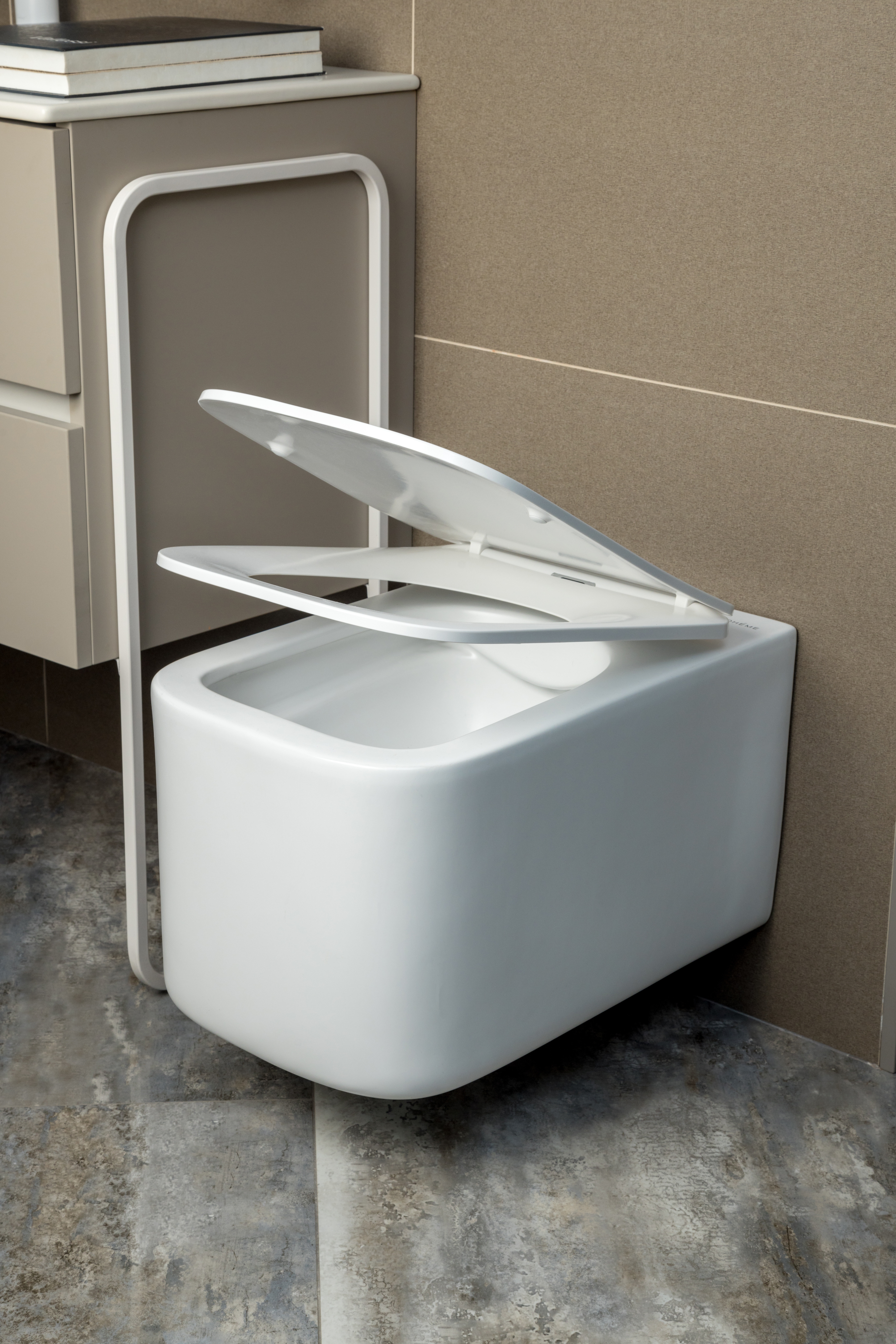 Биде подвесное Mane Черный матовый