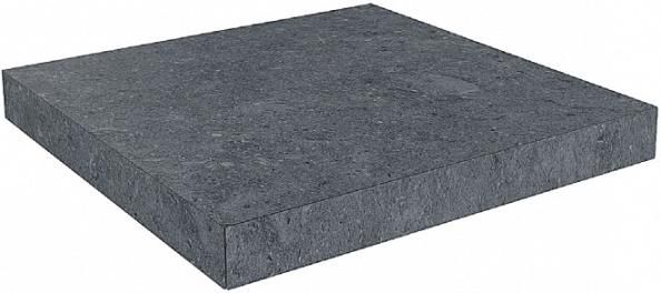 Ступень угловая клееная левая Роверелла серый 33х33, DL500500R\GCS