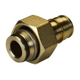 Фитинг с накидной гайкой GX 1/2"E x 16 PEX