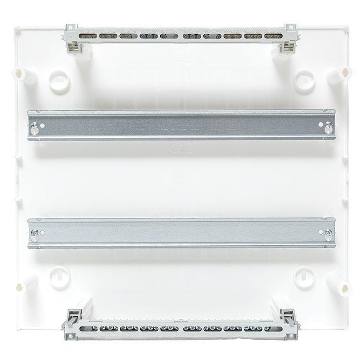 Щит распределительный навесной Unix 2х18мод. IP41 бел. дверь PROxima EKF ux-2x18-nw