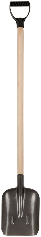 Лопата совковая 235х350х1420мм деревянный черенок; рельсовая сталь FIT 77194