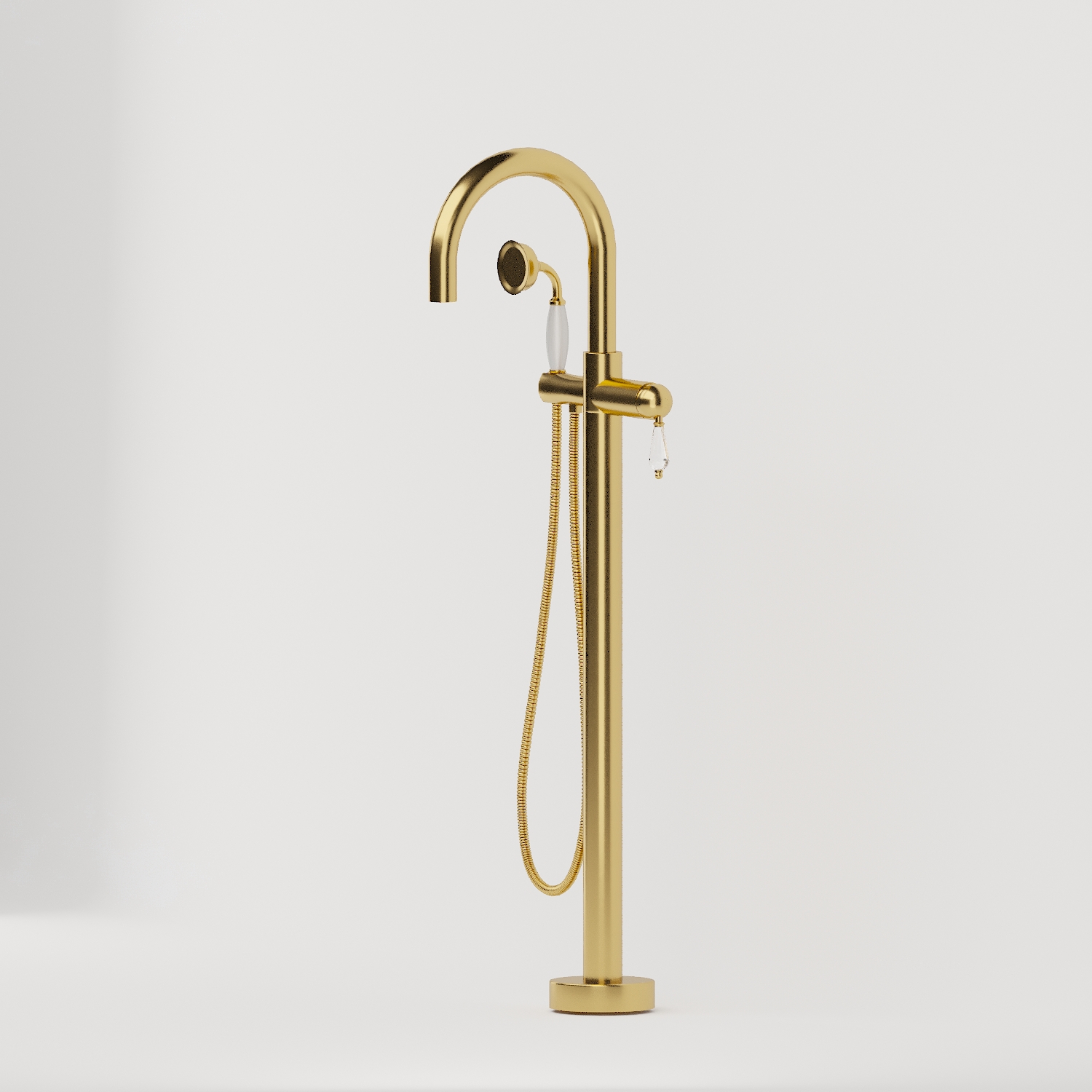 Смеситель напольный IMPERIALE с кристаллом SW