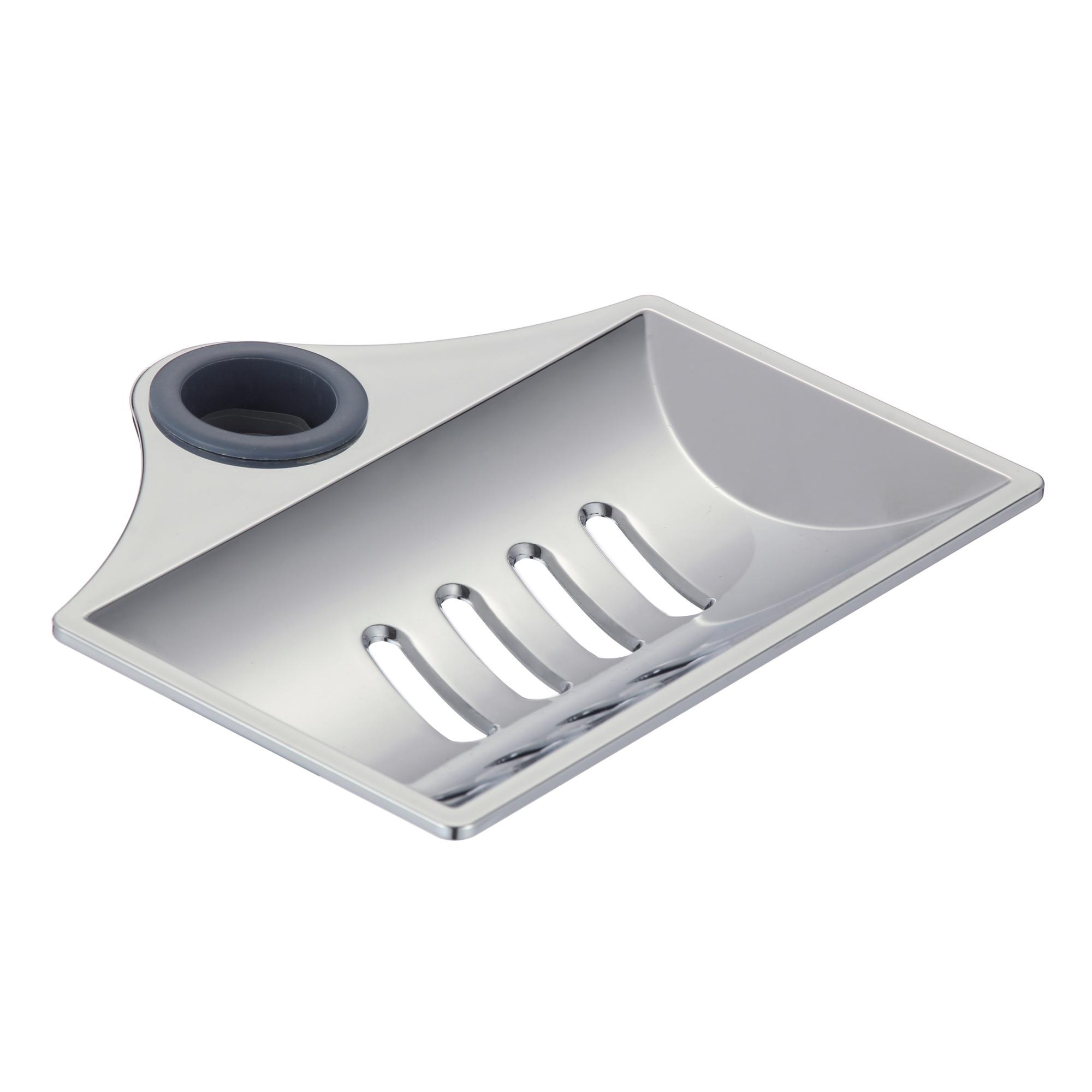 Мыльница для душевой штанги Savol S12-04, хром