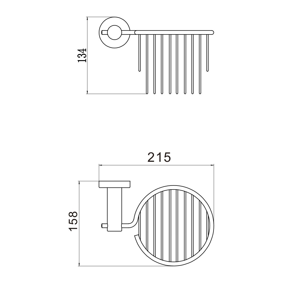 Держатель для освежителя воздуха Savol S-005633Q, графит