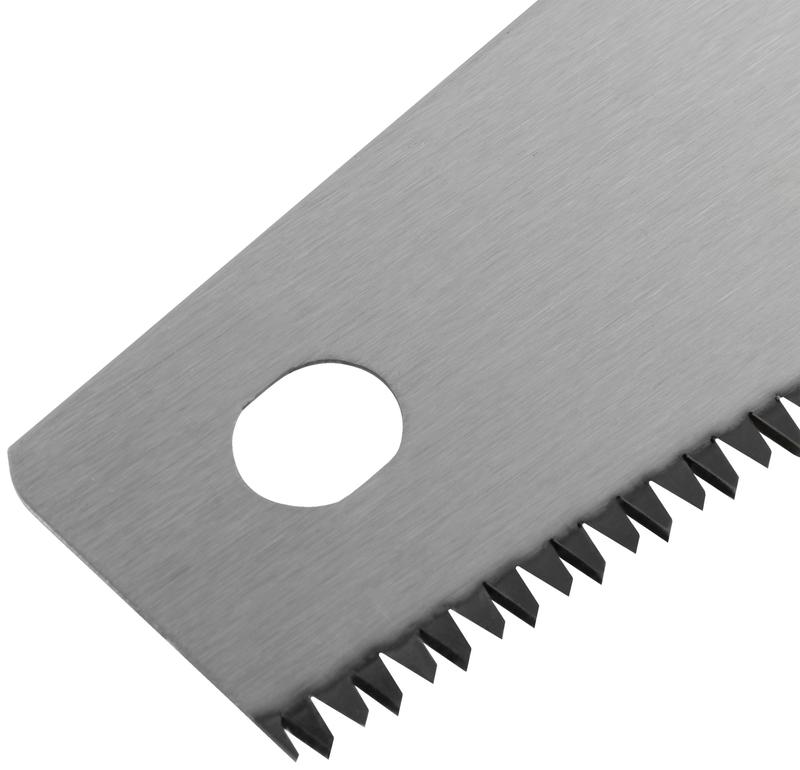 Ножовка по дереву средний каленый зуб 7 ТPI 3D заточка пласт.прорезиненная ручка профи 500мм FIT 40450