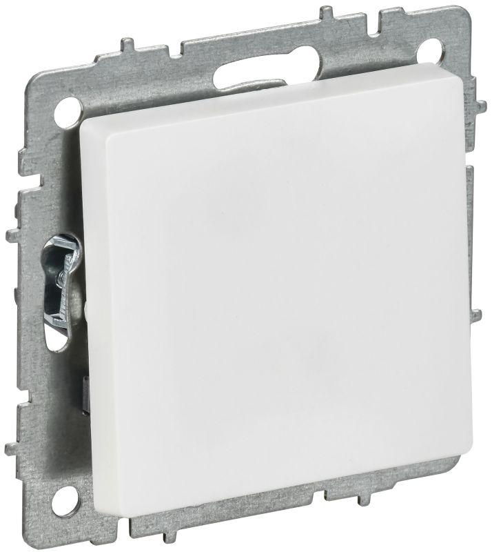 Выключатель 1-кл. СП BRITE ВС10-1-0-БрАБ 10А механизм арктич. бел. IEK BR-V10-0-10-K91