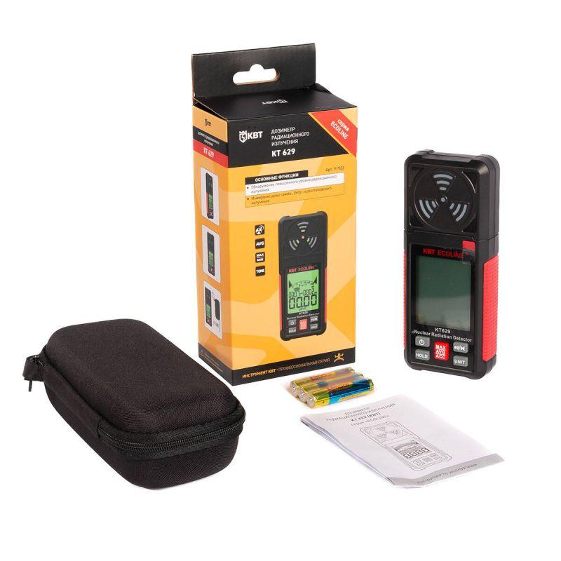 Дозиметр радиационного излучения КТ 629 ECOLINE КВТ 91923