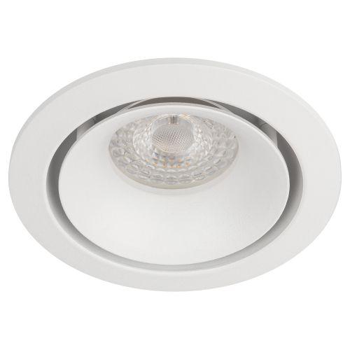 Светильник алюминиевый KL100 WH MR16 GU5.3 встраив. бел. ЭРА Б0055584