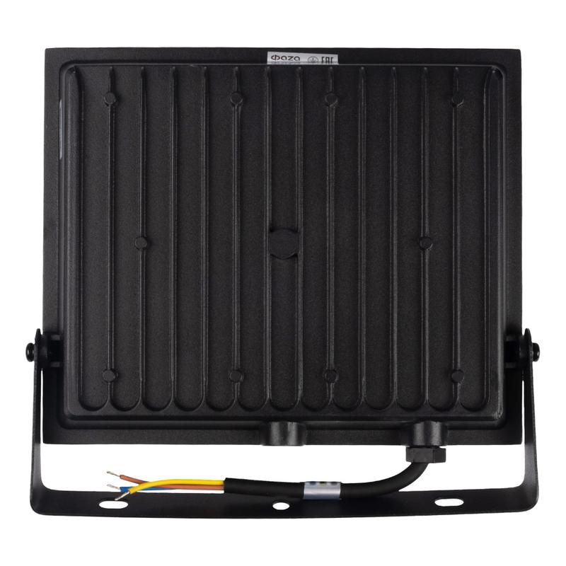 Прожектор светодиодный СДО-20 100Вт 6500К IP65 230В BL ДО прозр. закален. стекло ФАZА 5047341