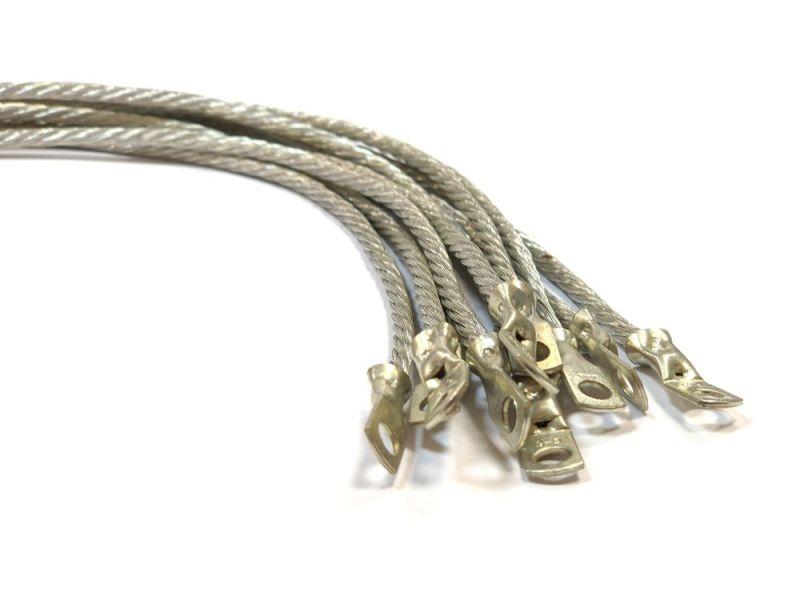 Проводник заземляющий П-150 S=6мм два наконечника ГОФРОМАТИК zeta11213