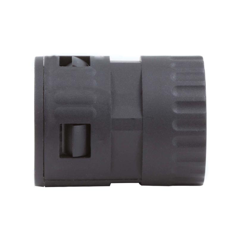 Муфта с внутренней резьбой DN 29мм М40х1.5 полиамид черн. DKC PAI29M40N