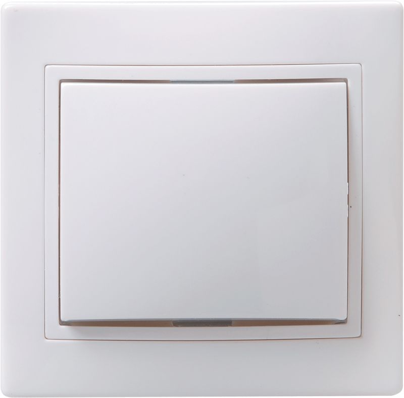 Выключатель 1-кл. 1п СП Кварта 10А IP20 ВС10-1-0-КБ керамич. осн. бел. GENERICA EVK10-K01-10-K