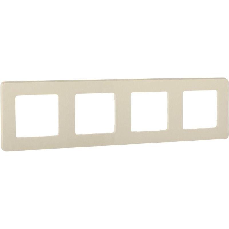 Рамка 4-м Inspiria сл. кость IEK 673961