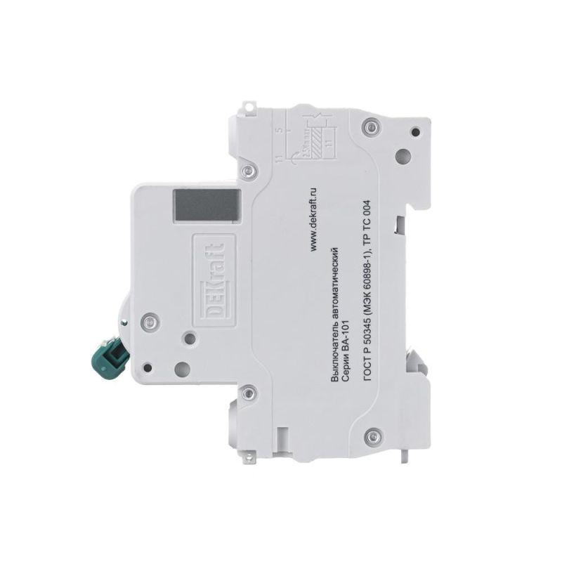 Выключатель автоматический модульный 2п C 50А 4.5кА ВА-101 DEKraft 11071DEK