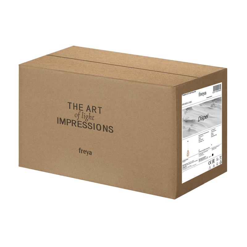 Светильник Dispel 60Вт E27х1 IP20 подвесной Freya FR5180PL-01BS