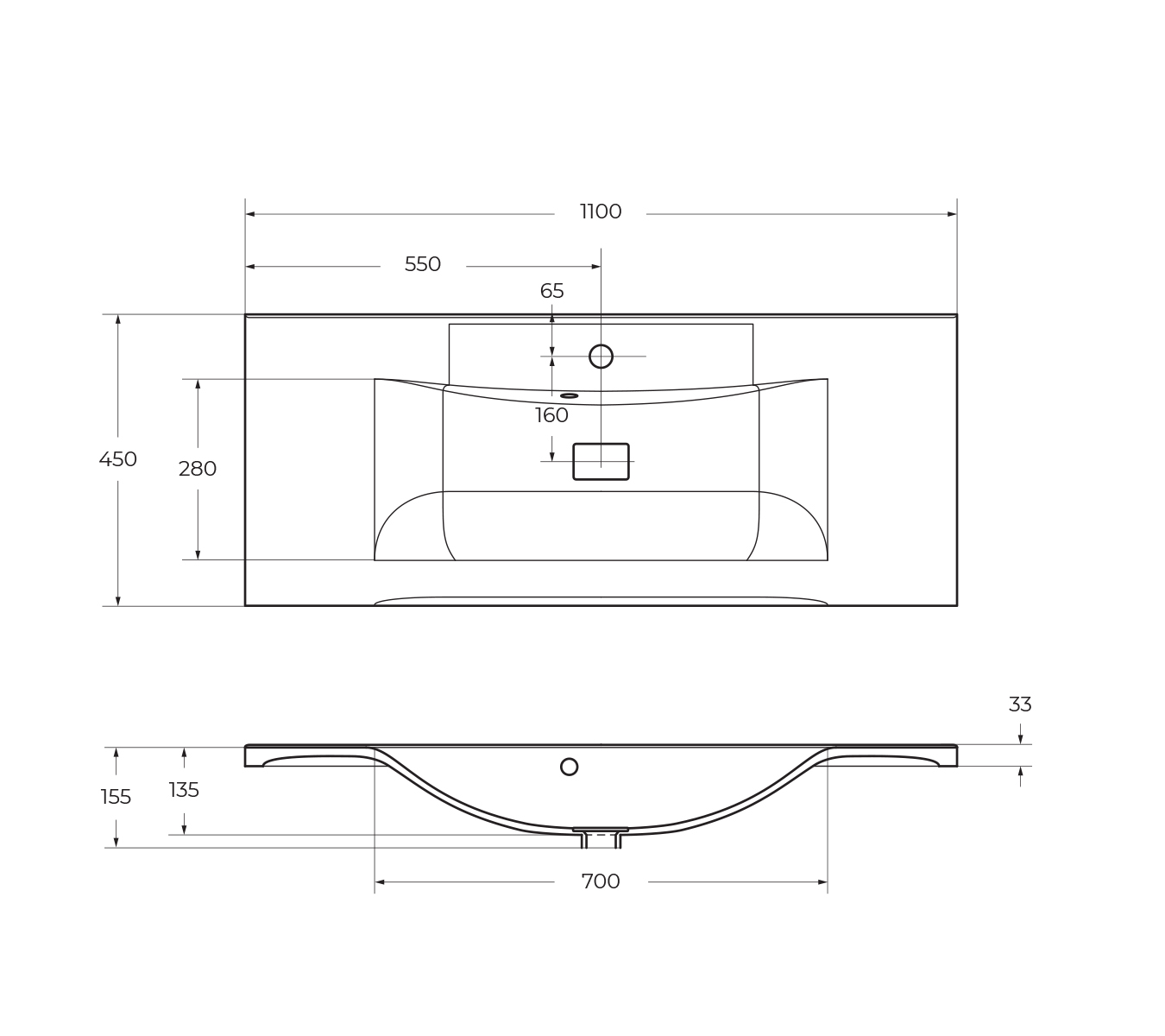 Раковина из литьевого мрамора BelBagno BB1200/450-LV-MR-PR