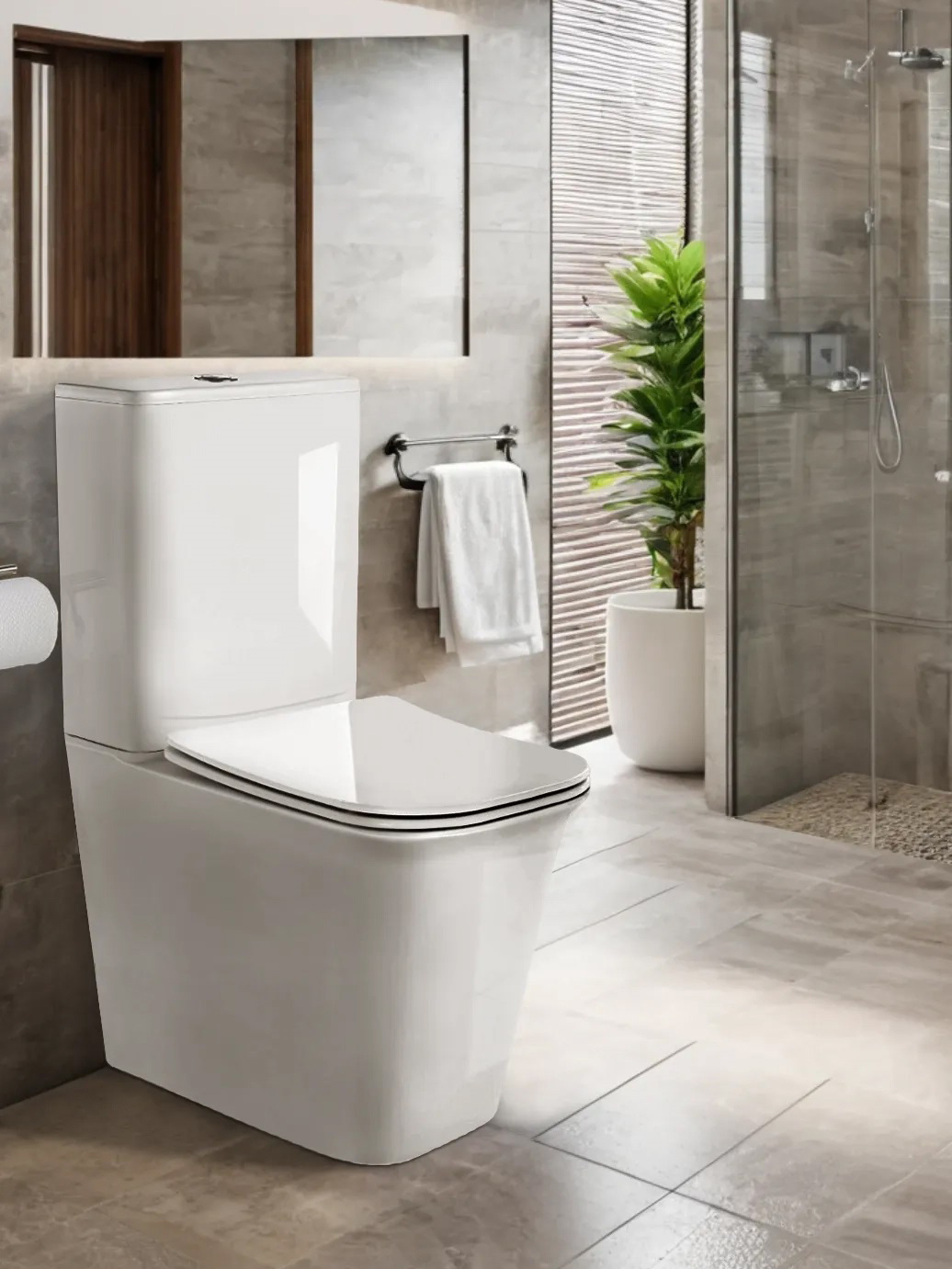 Унитаз ARNO напольный безободковый Ceruttispa CT7838 (620х345х800)