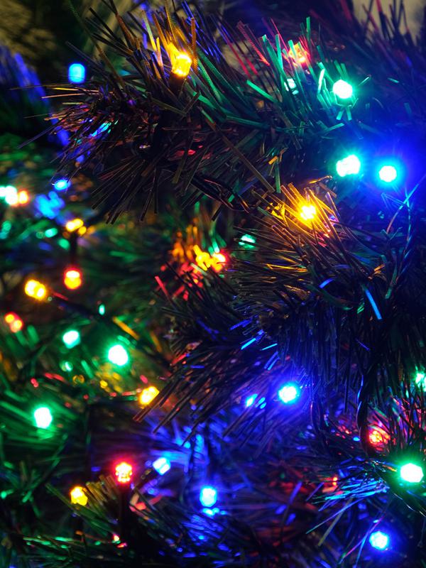 Гирлянда светодиодная "Нить" LD200-GM-BO 200LED мульти 20м уличная 8 режимов элементы питания 3хAA SHLights 4690601045447