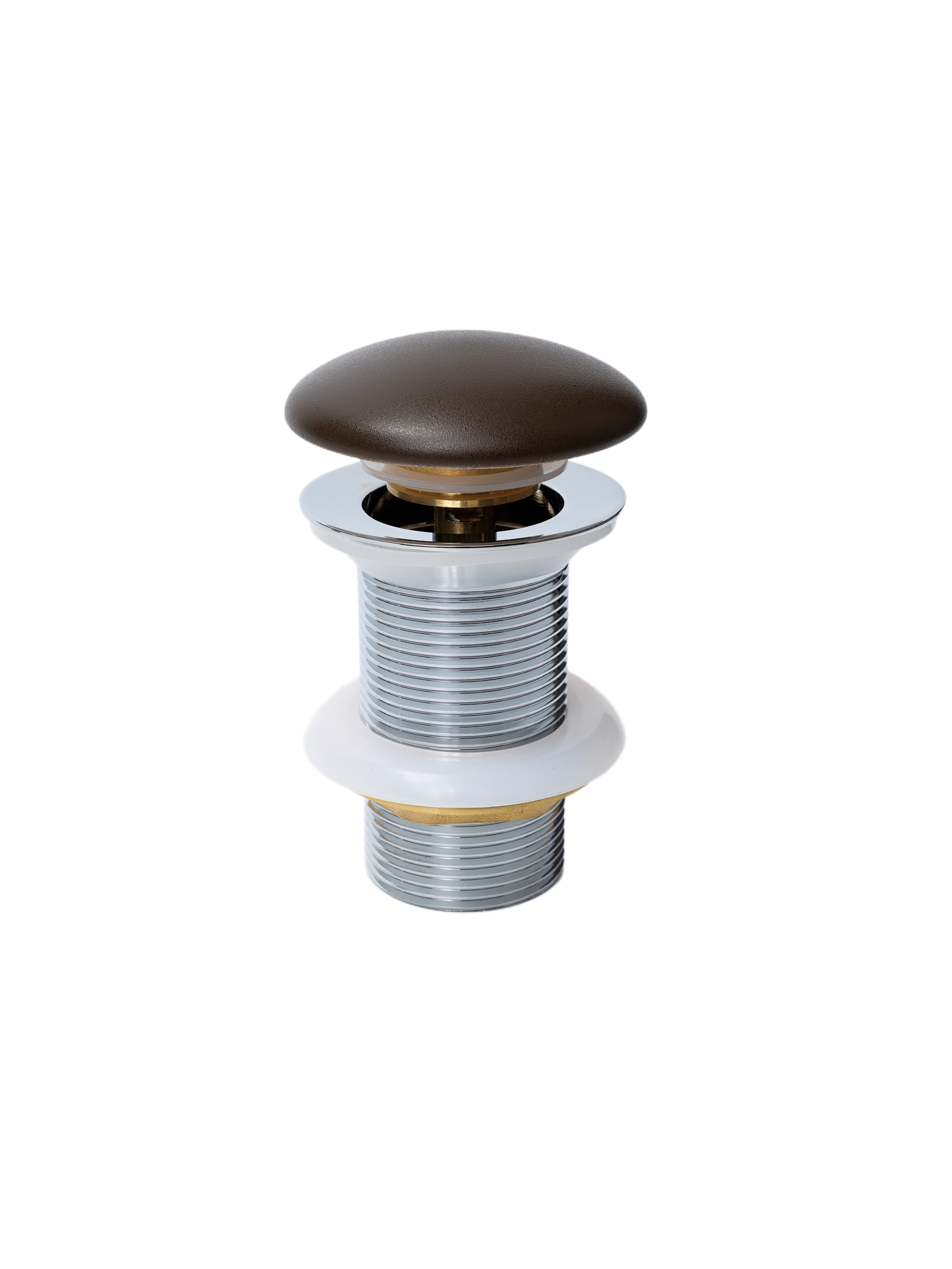 Донный клапан Gid без перелива Br100 74406K коричневый матовый 7x7x10