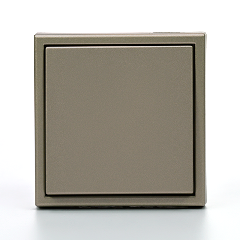 Выключатель 1-кл. ArtGallery (сх. 1) 10AX шампань SE GAL000511