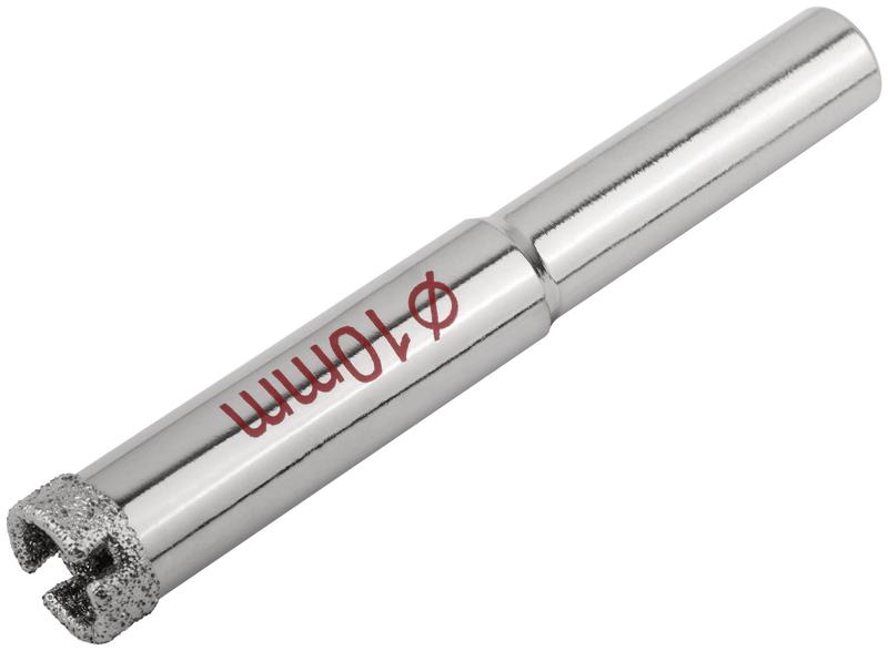 Коронка алмазная кольцевая для керамогранита / мрамора 10мм FIT 35495