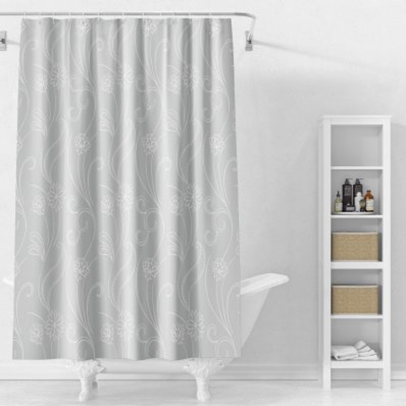 Штора для ванной комнаты Splenka S381.1805, серый