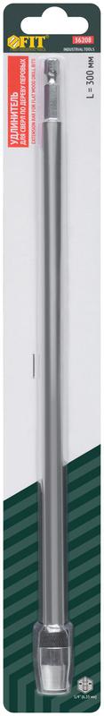 Удлинитель для перовых сверл с хвостовиком под биту ( быстрая замена сверла ) 300мм FIT 36208