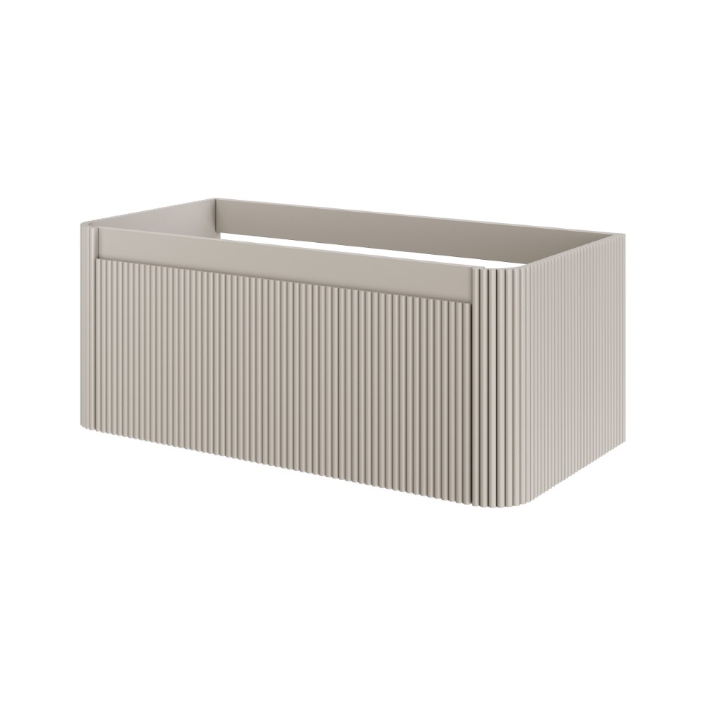 Тумба без раковины VOI рифл. 100см CASHMERE