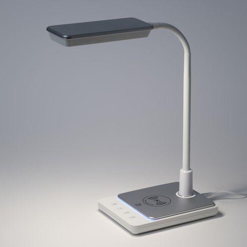 Светильник светодиодный NLED-499-10W-W настольный с основанием бел. ЭРА Б0052776