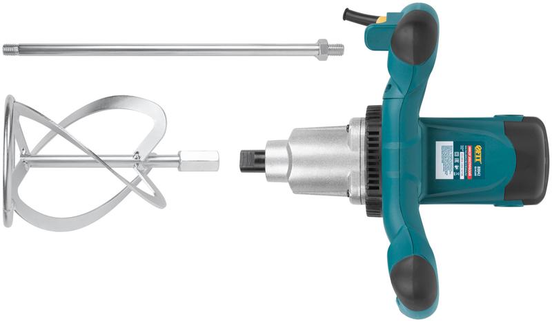 Миксер 1600Вт 0-580/0-780об/мин 90Нм 145л двухскоростной корпус метал. FIT 80042