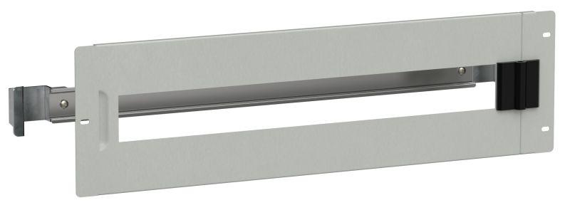 Панель ЛМА поворотная 400 (1х12) H=150 с DIN-рейкой TITAN IEK TI-00D-PMR-040