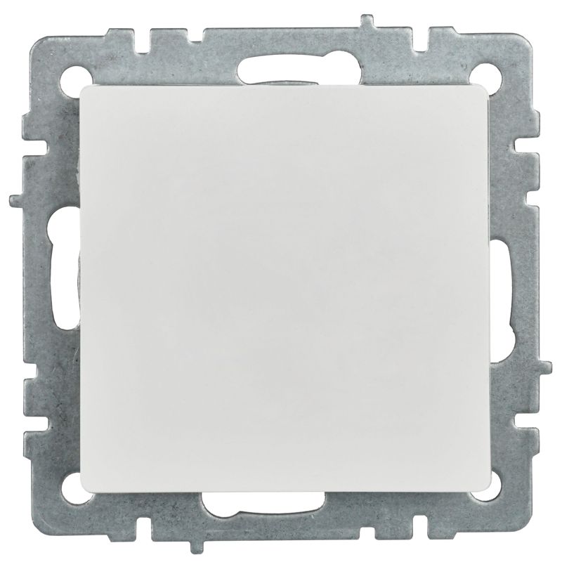 Заглушка с суппортом BRITE МЗ10-БрБ механизм бел. IEK BR-PL10-K01