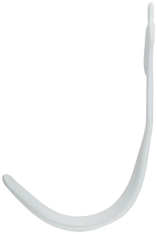 Крючок-вешалка малый бел. 66860