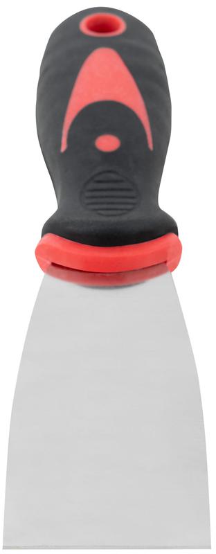 Шпатель 1.5дюйм (40мм) прорезиненная ручка нерж. сталь КУРС 06702