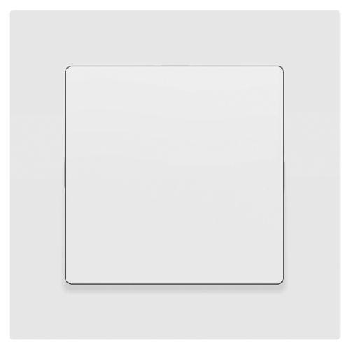 Кнопка Accent 6-109-01М 10А-250В IP20 СУ бел. матов. Intro Б0063604