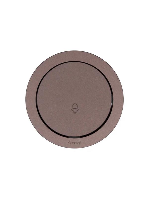 Кнопка звонка СП OSEN механизм шоколад OSEN LEZARD 743-7388-103