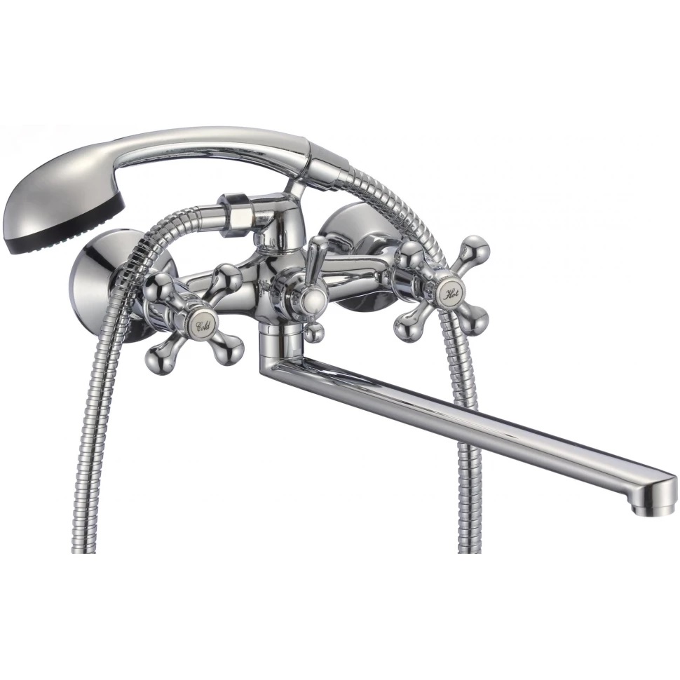 Смеситель для ванны Fmark FM2208-2, хром