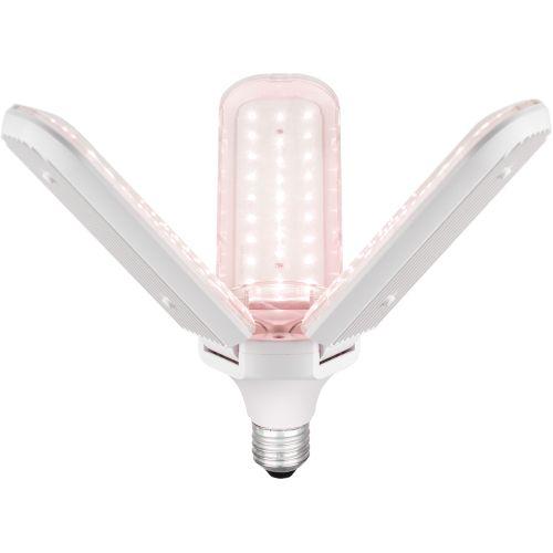 Лампа светодиодная GREEN LINE ФИТО-30W-PL-E27-GR 30Вт E27 для растений 3-х лепестковая красн./син. спектра Эра Б0064542