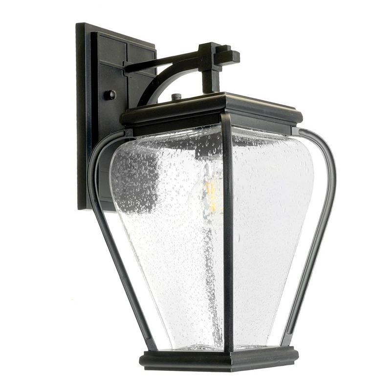 Светильник садово-парковый с клеммой в комплекте 60Вт 230В E27 черн. PL741 FERON 51274