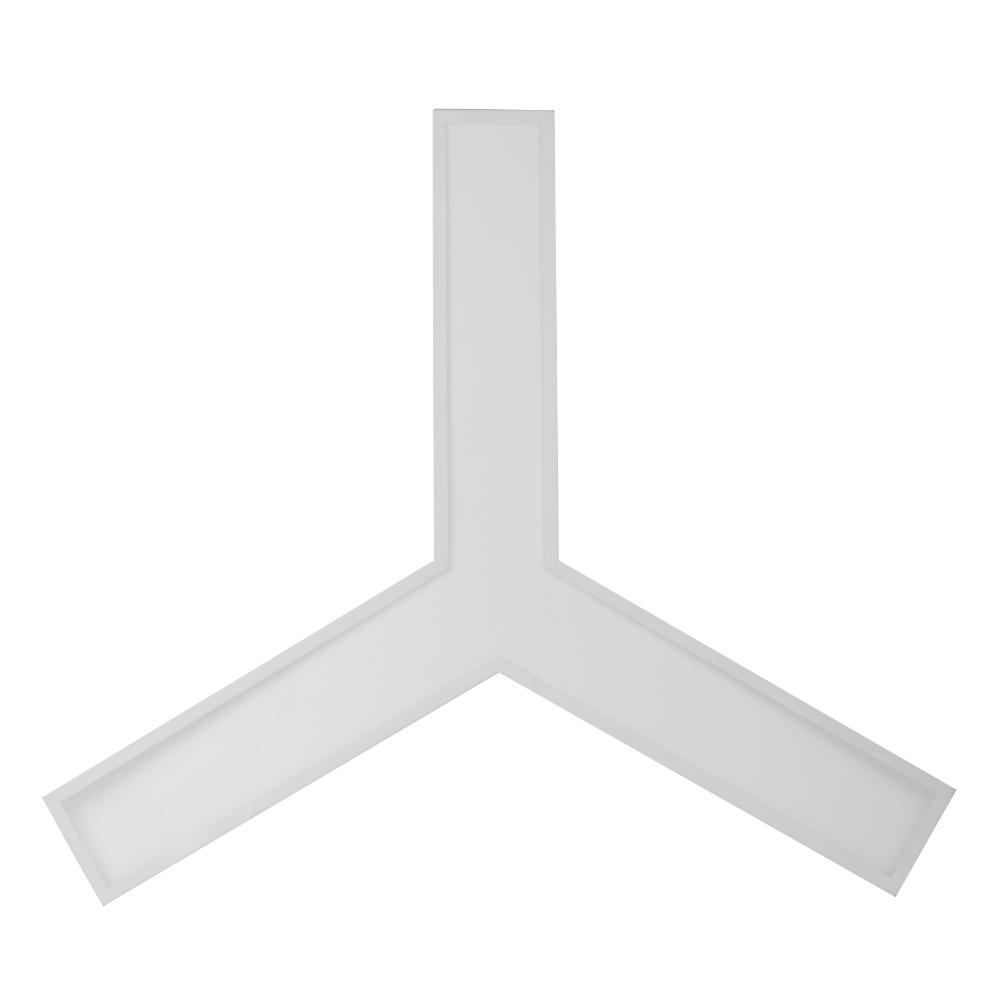 Светильник светодиодный Geometria Igrek SPO-143-W-40K-056 56Вт 4000К 3700Лм IP40 900*900*80 белый подвесной